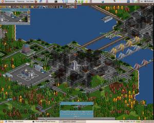 Скриншоты игры OpenTTD